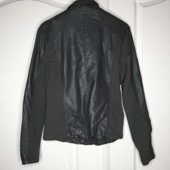 RD Style Jackets & Coats Rd Style Faux Leather Motorcycle Jacket